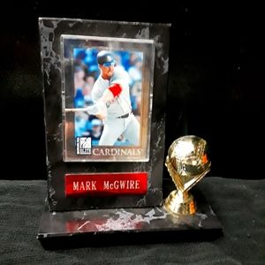 MLB St. Louis Cardinals Mark McGwire Plaque Card